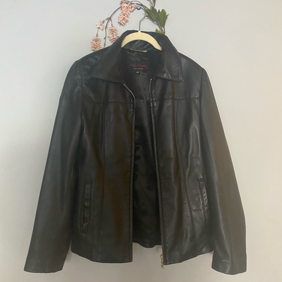 Leather jacket | Butter soft | chic | black leather jacket | women’s - Picture 10 of 15